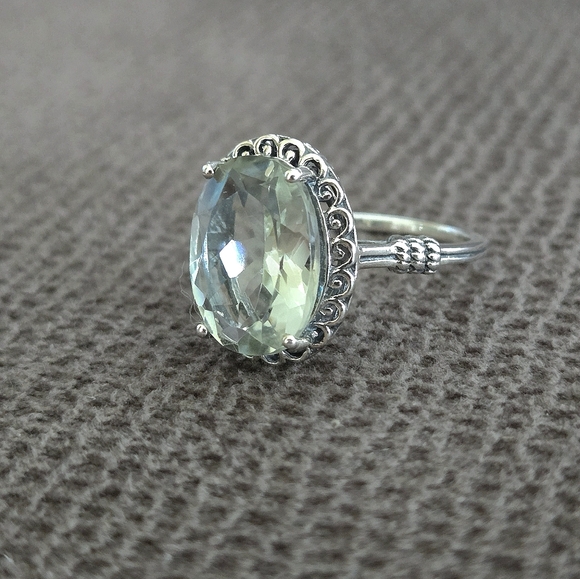 Shivam Green💚 Amethyst Ring💍 - NWOT - Picture 7 of 16